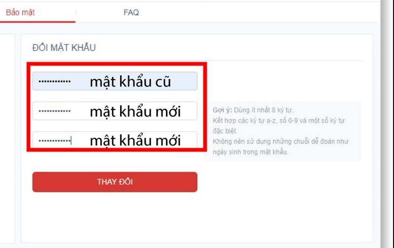 Thực hiện theo hướng dẫn bạn có thể đổi pass trong vài phút
